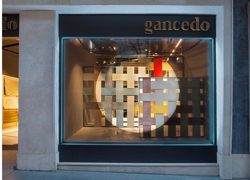 Escaparate de Gancedo by Eli Gutiérrez para Madrid Design Festival